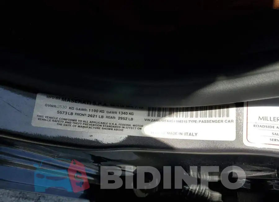 ZAM57RTA4G1168315 Photo# 12