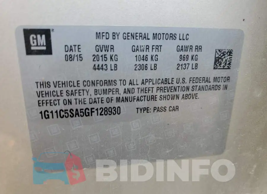 1G11C5SA5GF128930 Photo# 12