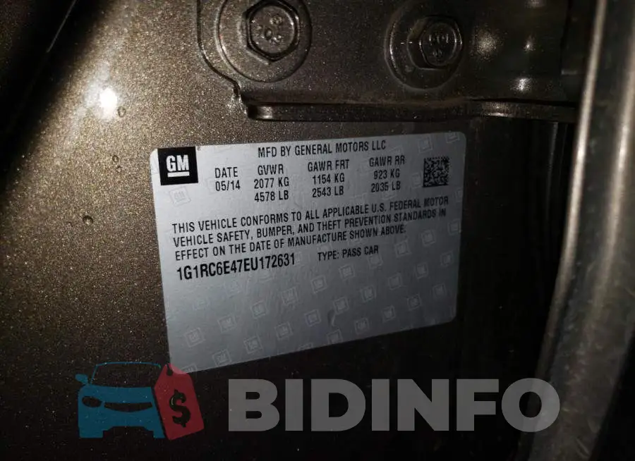 1G1RC6E47EU172631 Photo# 12