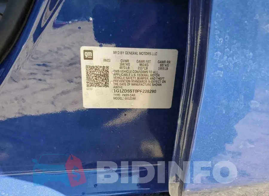 1G1ZD5ST0PF228290 Photo# 12