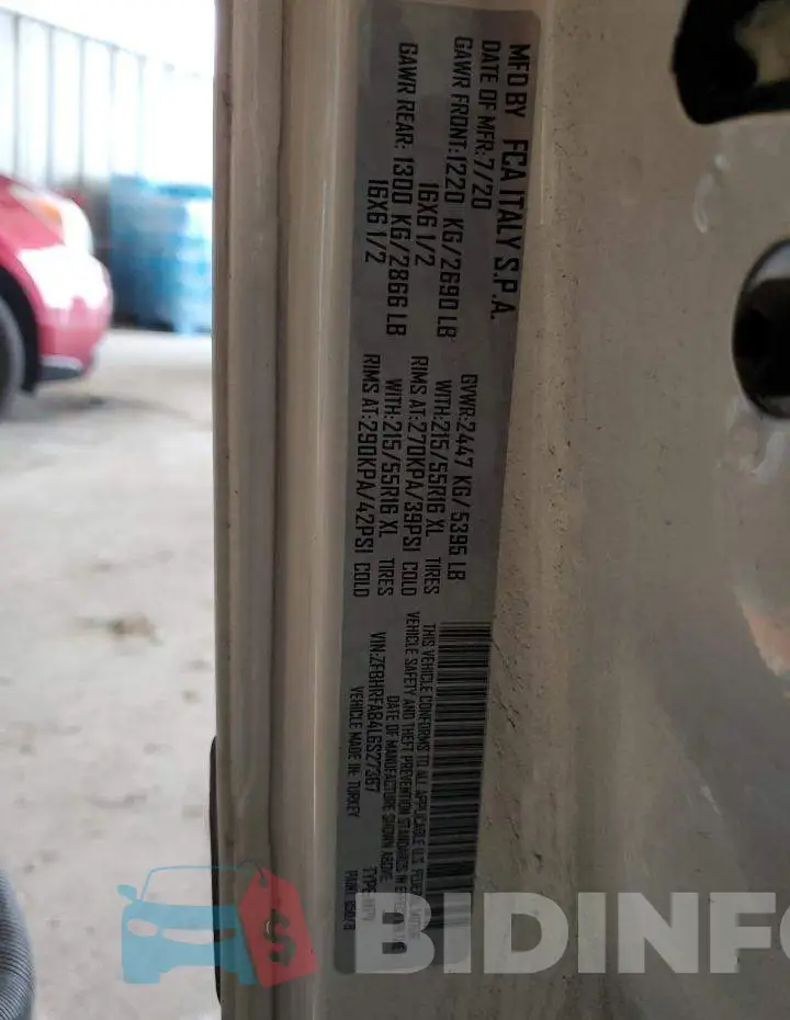 ZFBHRFAB4L6S27367 Photo# 14