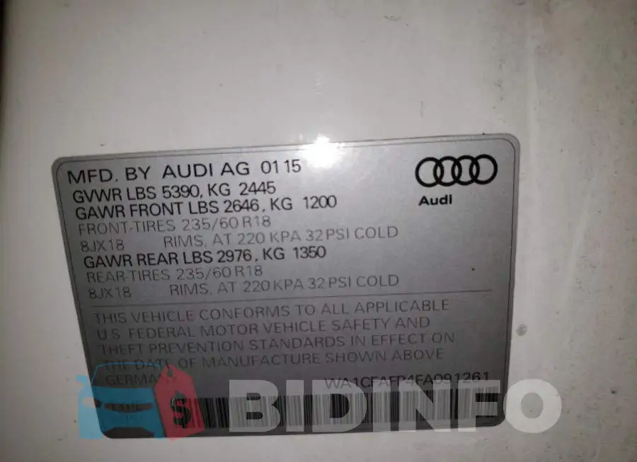WA1CFAFP4FA091261 Photo# 12