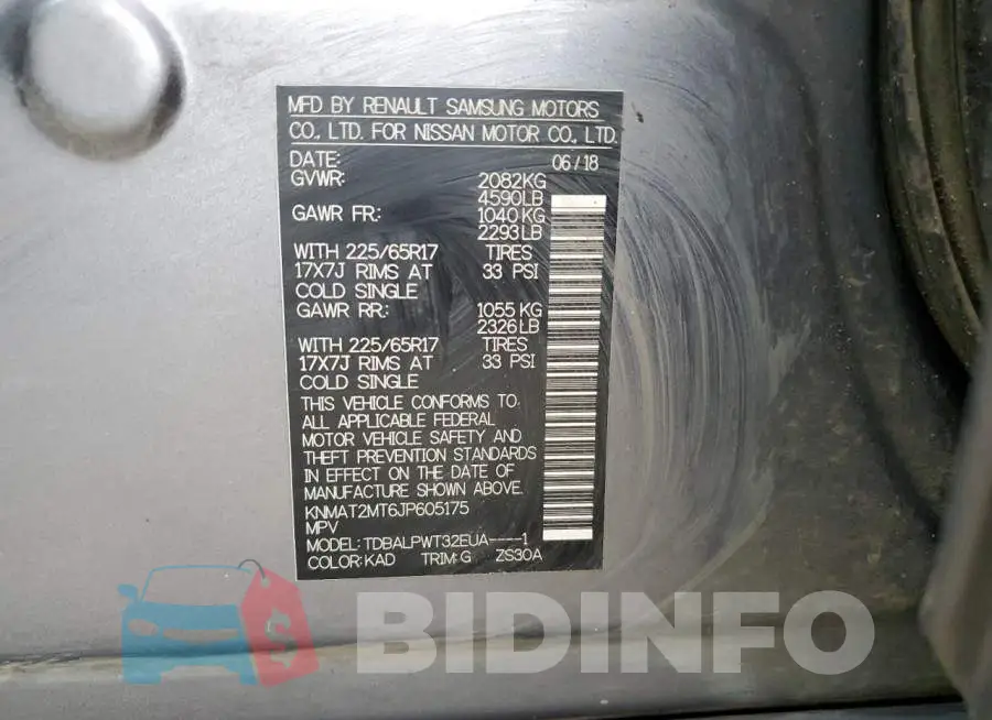 KNMAT2MT6JP605175 Photo# 12