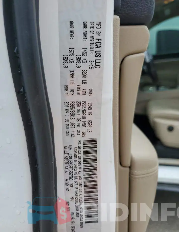 1C4RJEBG7FC957583 Photo# 13