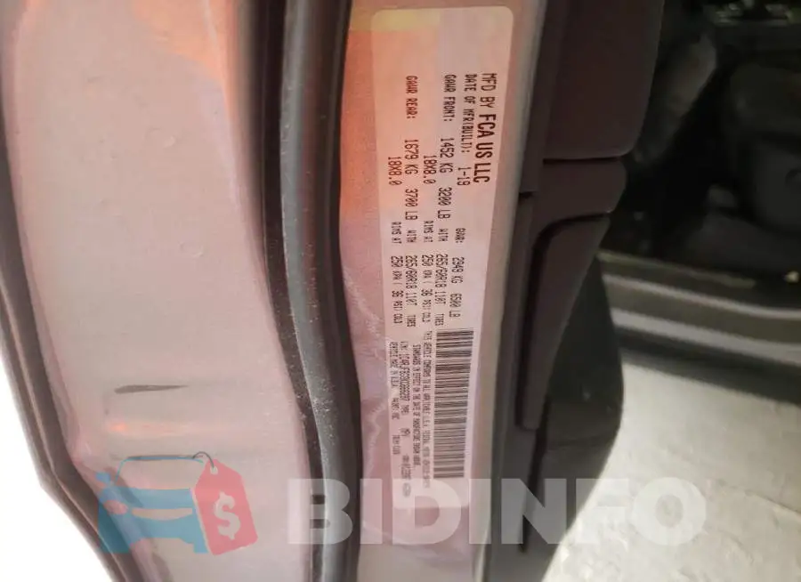 1C4RJFBG8KC666297 Photo# 13