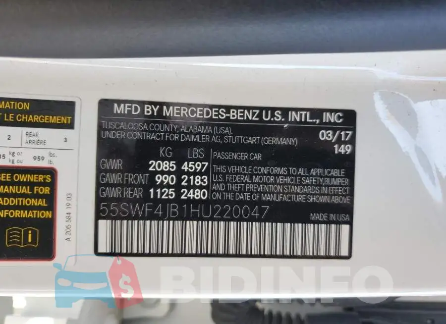 55SWF4JB1HU220047 Photo# 13