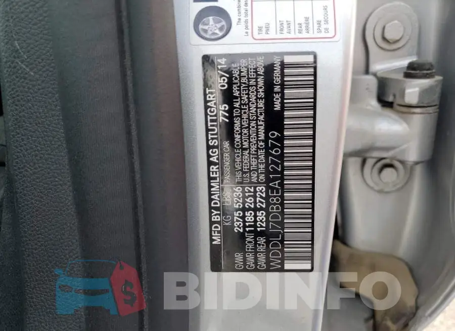 WDDLJ7DB8EA127679 Photo# 12