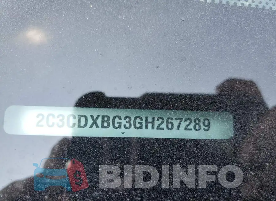 2C3CDXBG3GH267289 Photo# 12