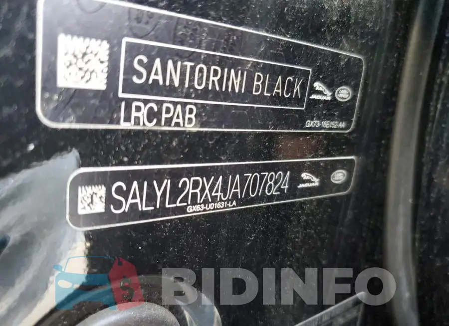 SALYL2RX4JA707824 Photo# 12