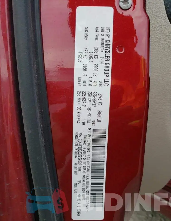 2C4RC1BG2ER250092 Photo# 13