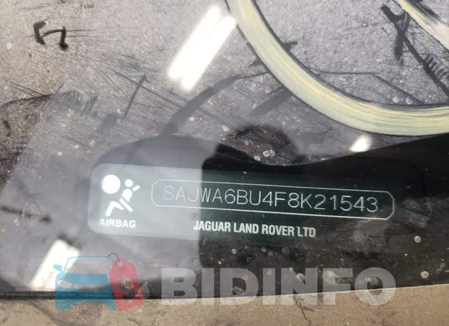 SAJWA6BU4F8K21543 Photo# 13