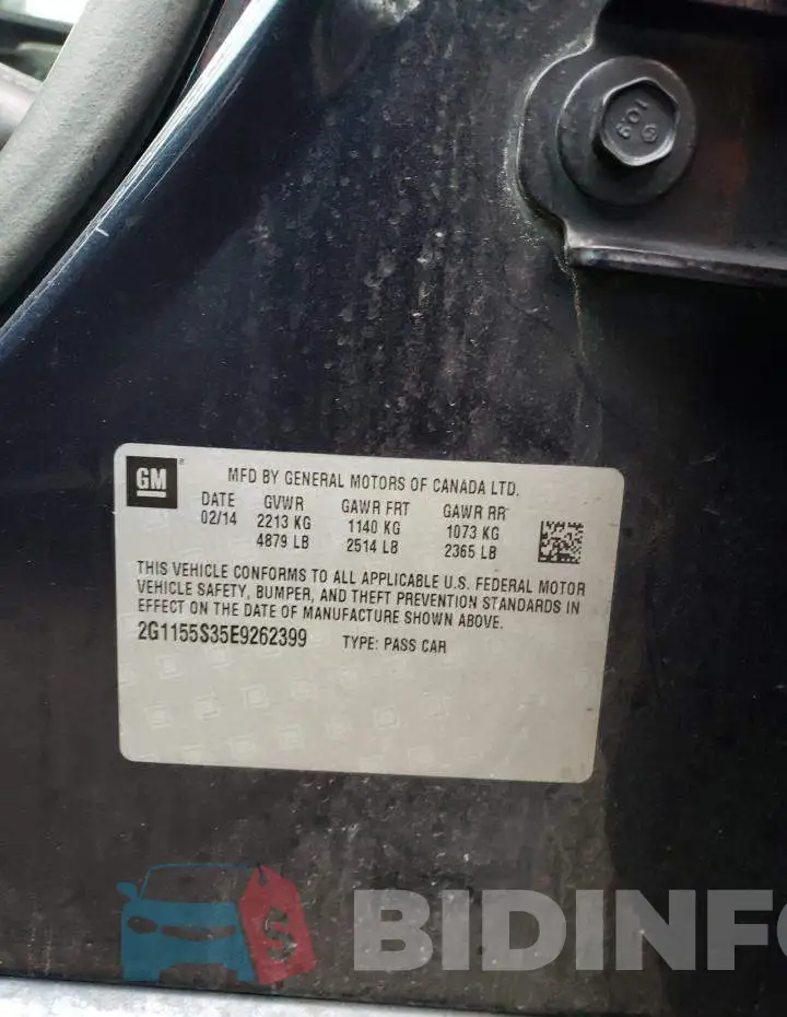 2G1155S35E9262399 Photo# 12
