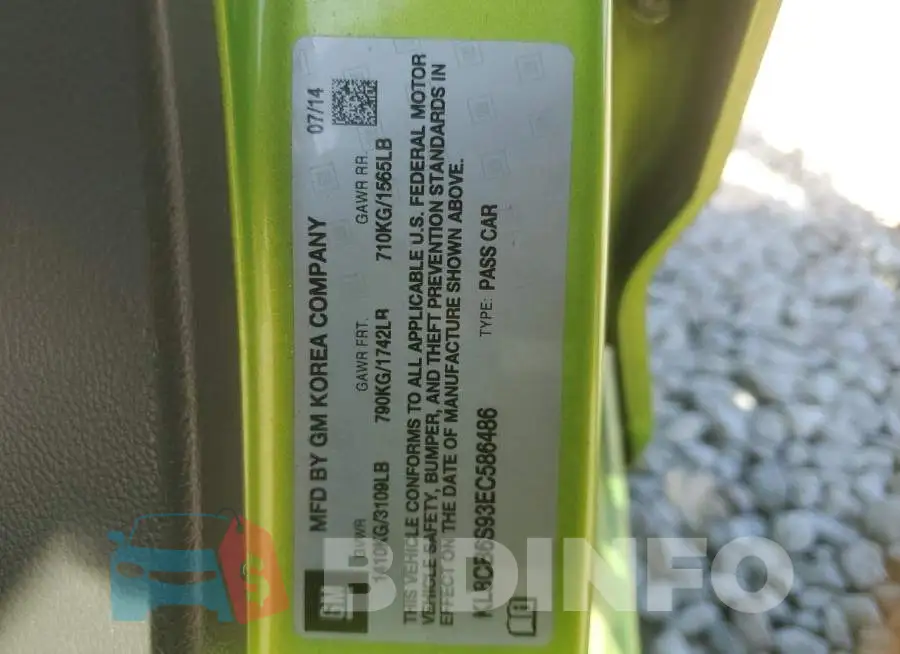 KL8CB6S93EC586486 Photo# 12
