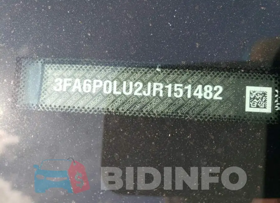 3FA6P0LU2JR151482 Photo# 12