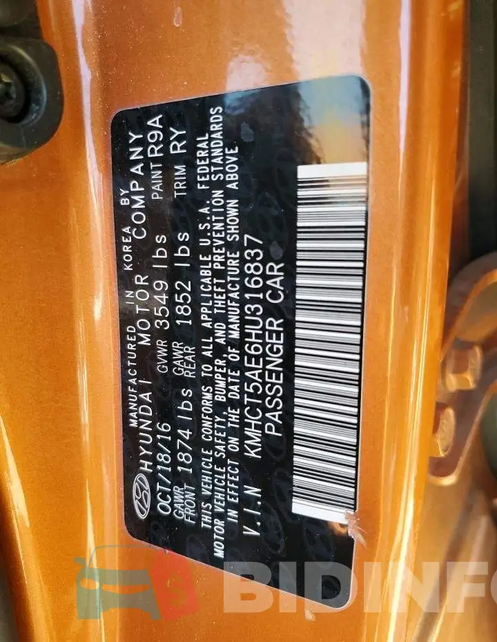 KMHCT5AE6HU316837 Photo# 12