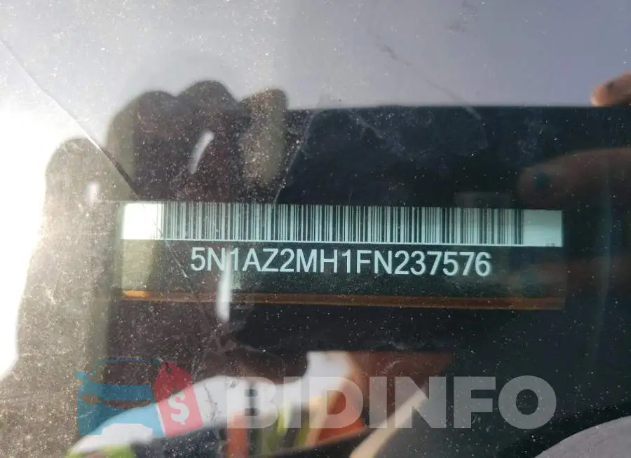 5N1AZ2MH1FN237576 Photo# 13