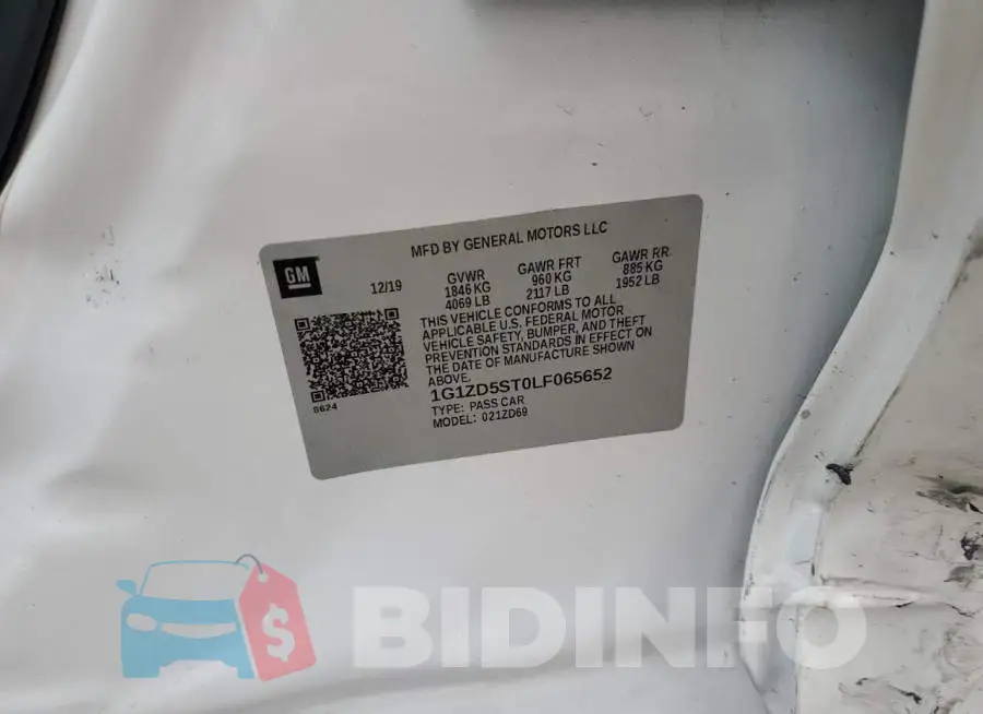 1G1ZD5ST0LF065652 Photo# 12