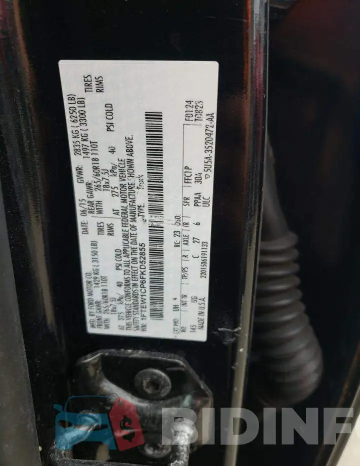 1FTEW1CP6FKD52855 Photo# 12