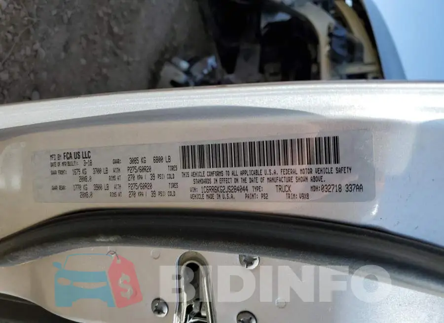 1C6RR6KG2JS284044 Photo# 12