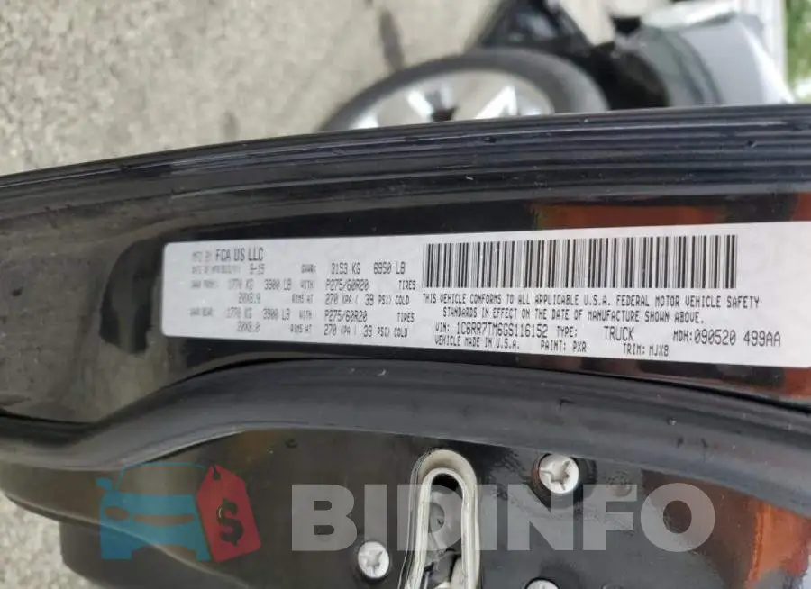 1C6RR7TM6GS116152 Photo# 12