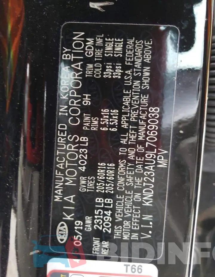 KNDJ23AU9L7069038 Photo# 12