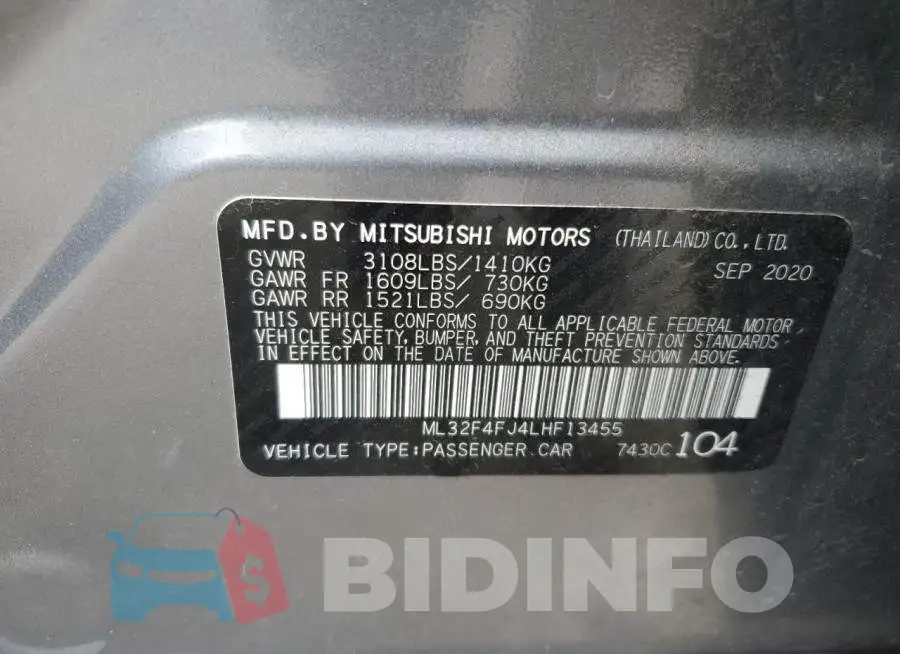 ML32F4FJ4LHF13455 Photo# 12