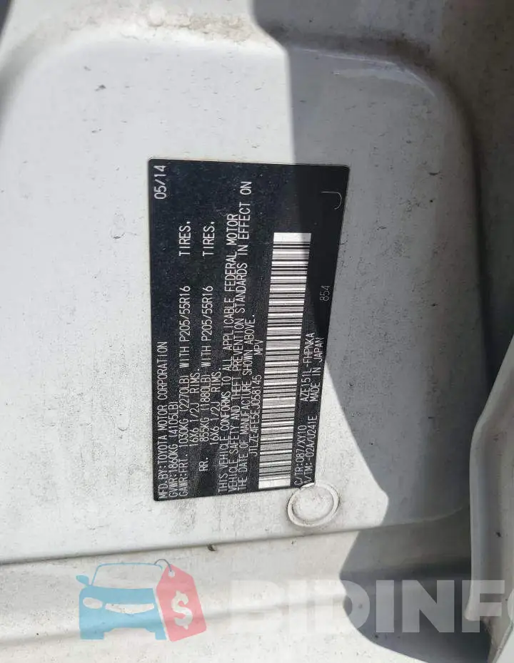 JTLZE4FE5EJ058145 Photo# 13
