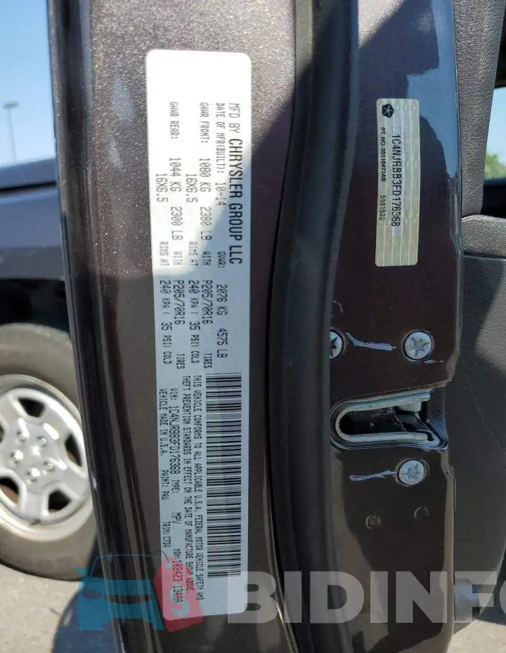 1C4NJRBB3FD176368 Photo# 12