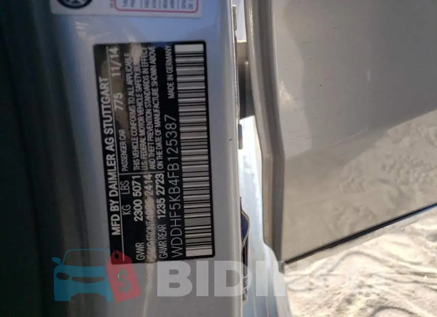 WDDHF5KB4FB125387 Photo# 12