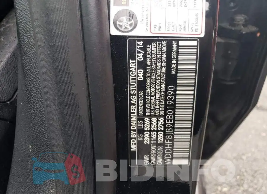 WDDHF8JB9EB019390 Photo# 12