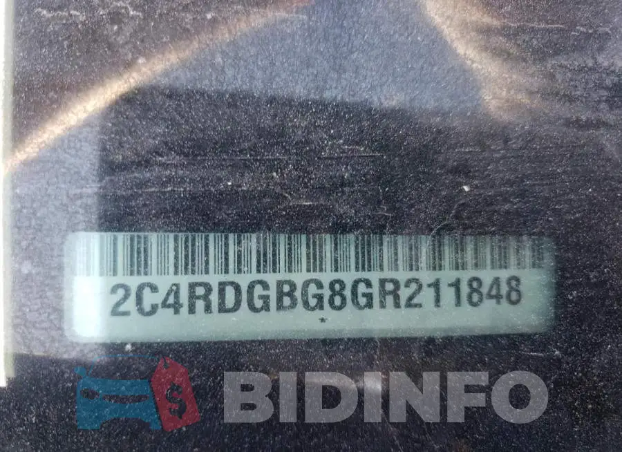 2C4RDGBG8GR211848 Photo# 13
