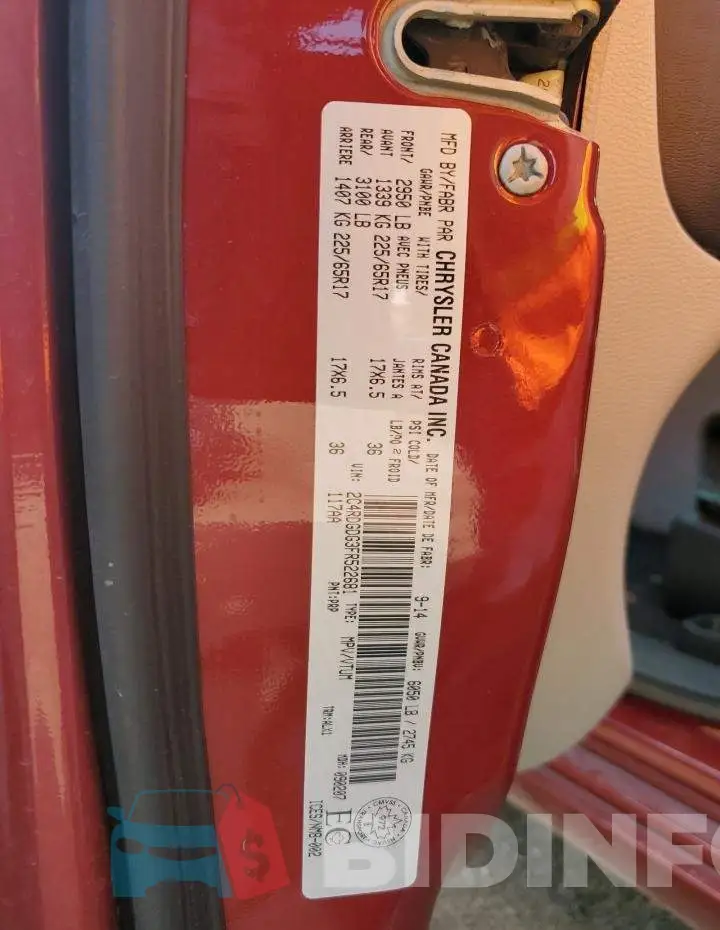 2C4RDGDG3FR522681 Photo# 13