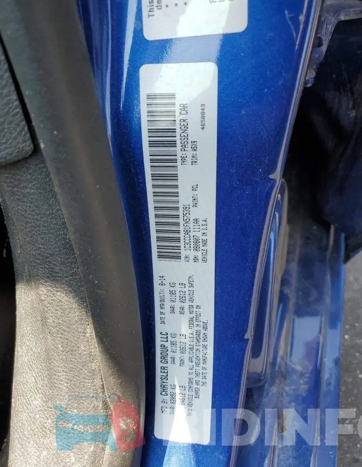 1C3CCCAB1FN575391 Photo# 12