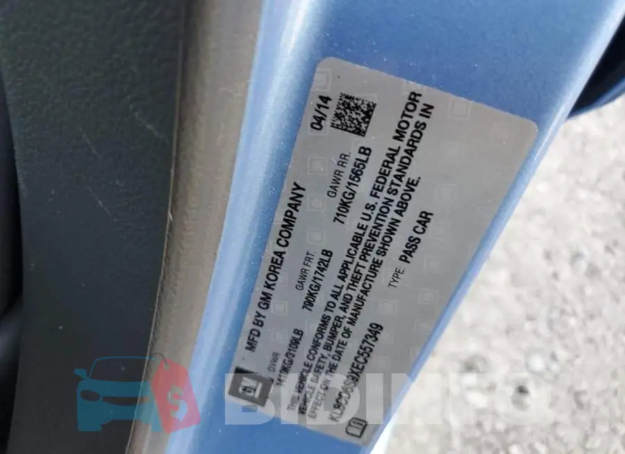 KL8CD6S9XEC557349 Photo# 12