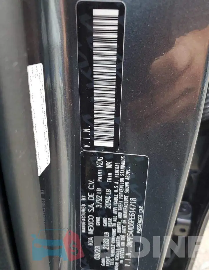 3KPF54AD6PE614718 Photo# 12