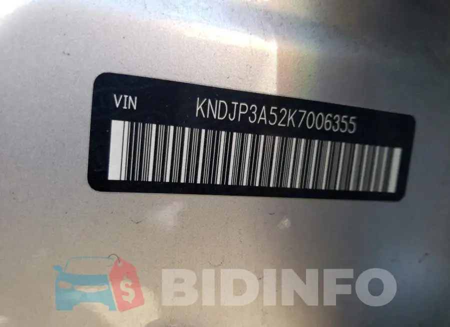 KNDJP3A52K7006355 Photo# 12