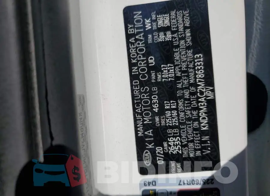 KNDPM3AC2M7863313 Photo# 13