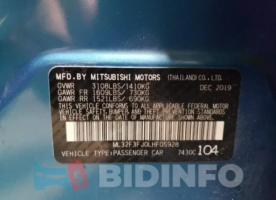 ML32F3FJ0LHF05928 Photo# 13