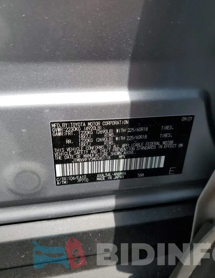 JTMB6RFV5MD040118 Photo# 13