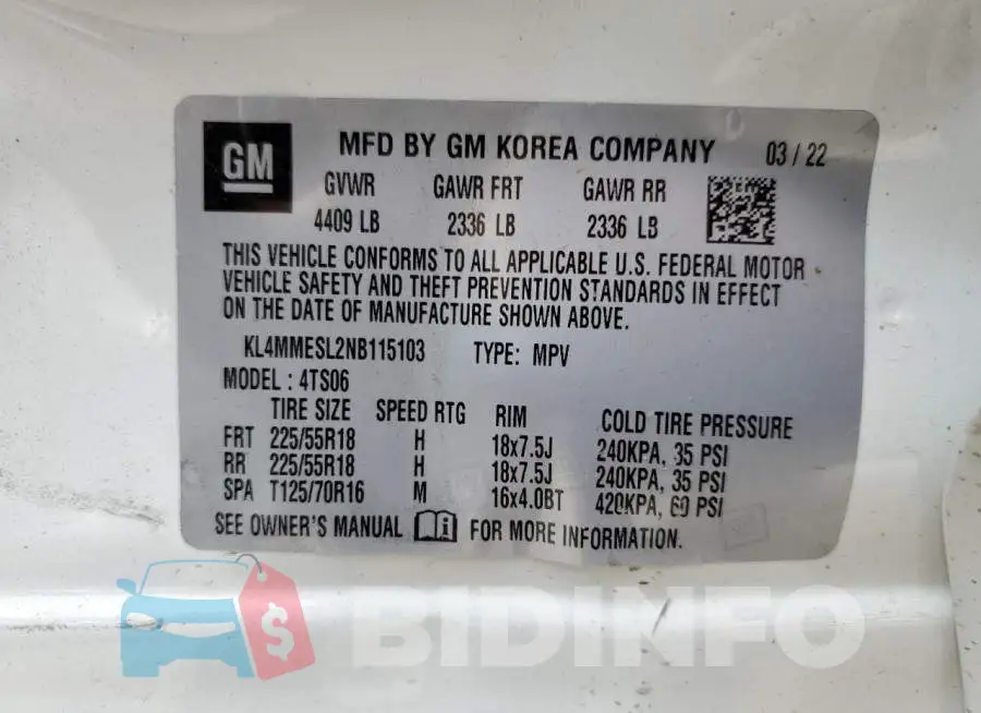 KL4MMESL2NB115103 Photo# 13