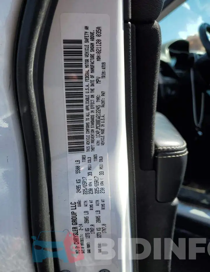 1C4PJMCB8EW212245 Photo# 14