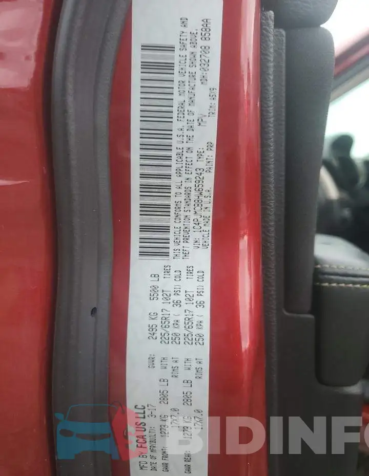 1C4PJMCB8HW659243 Photo# 13