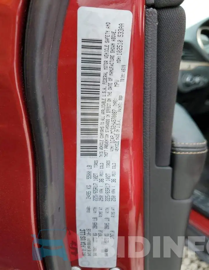1C4PJMCS2HW570087 Photo# 12