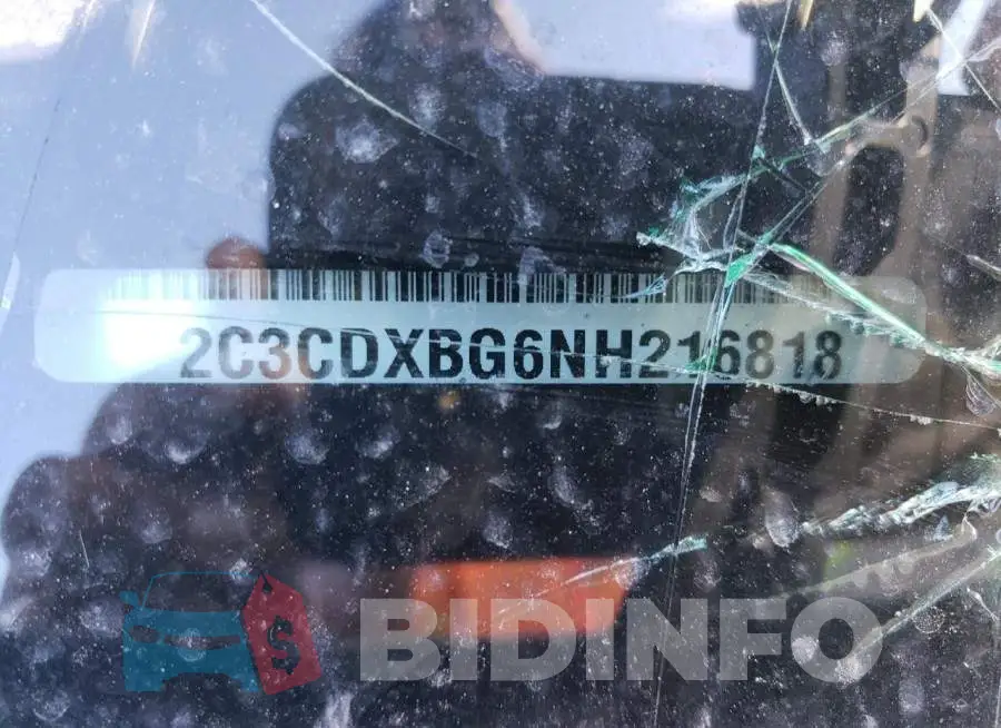 2C3CDXBG6NH216818 Photo# 12