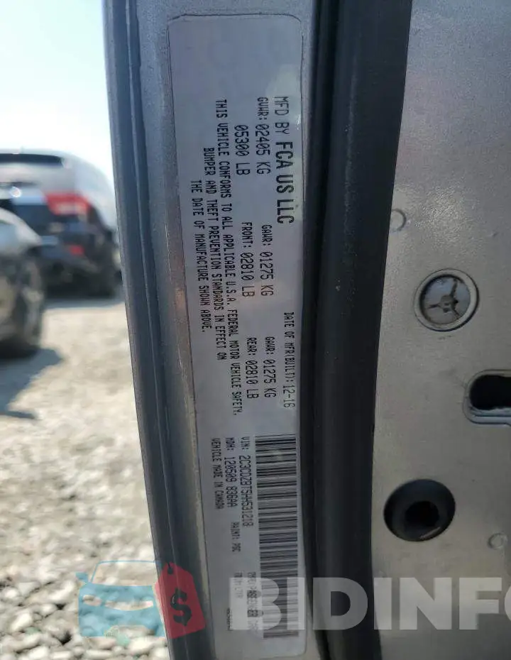 2C3CDZBT5HH531218 Photo# 12