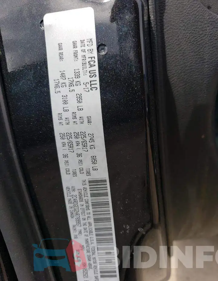 2C4RDGEG2HR789957 Photo# 13