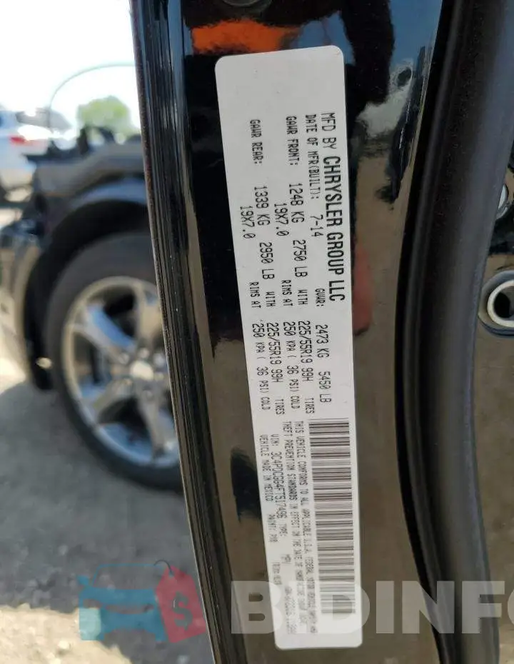 3C4PDCGG4FT517496 Photo# 14