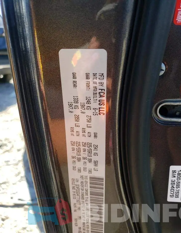 3C4PDDGG4FT716277 Photo# 13