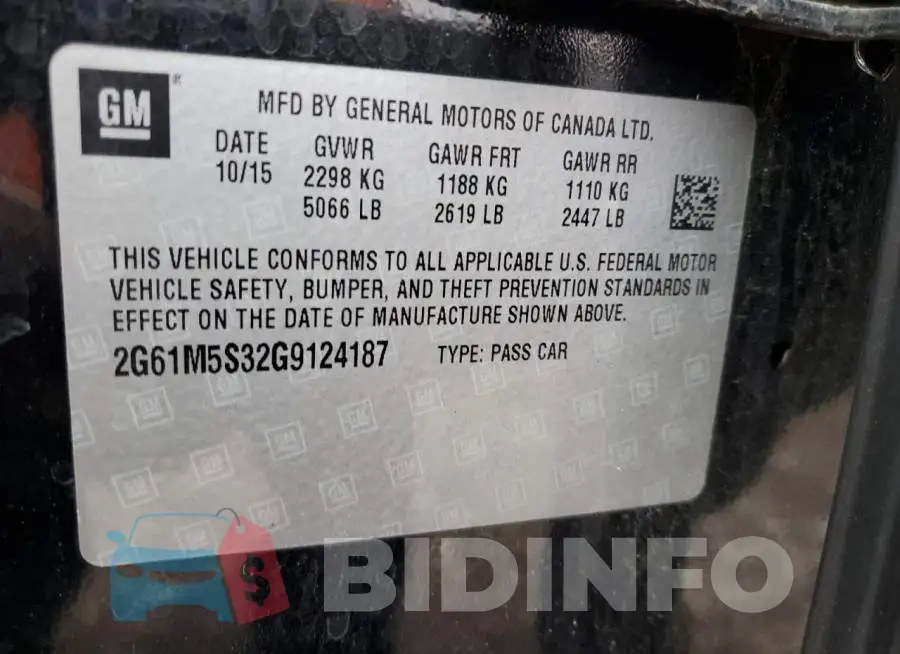 2G61M5S32G9124187 Photo# 12