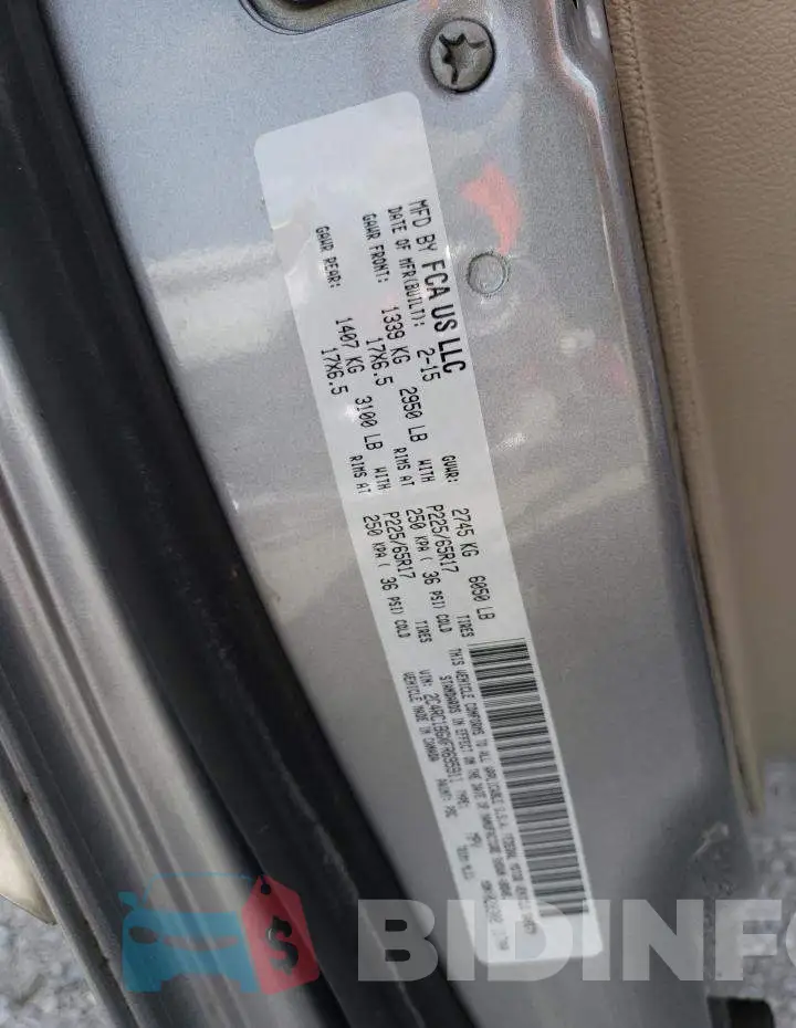 2C4RC1BGXFR695911 Photo# 12